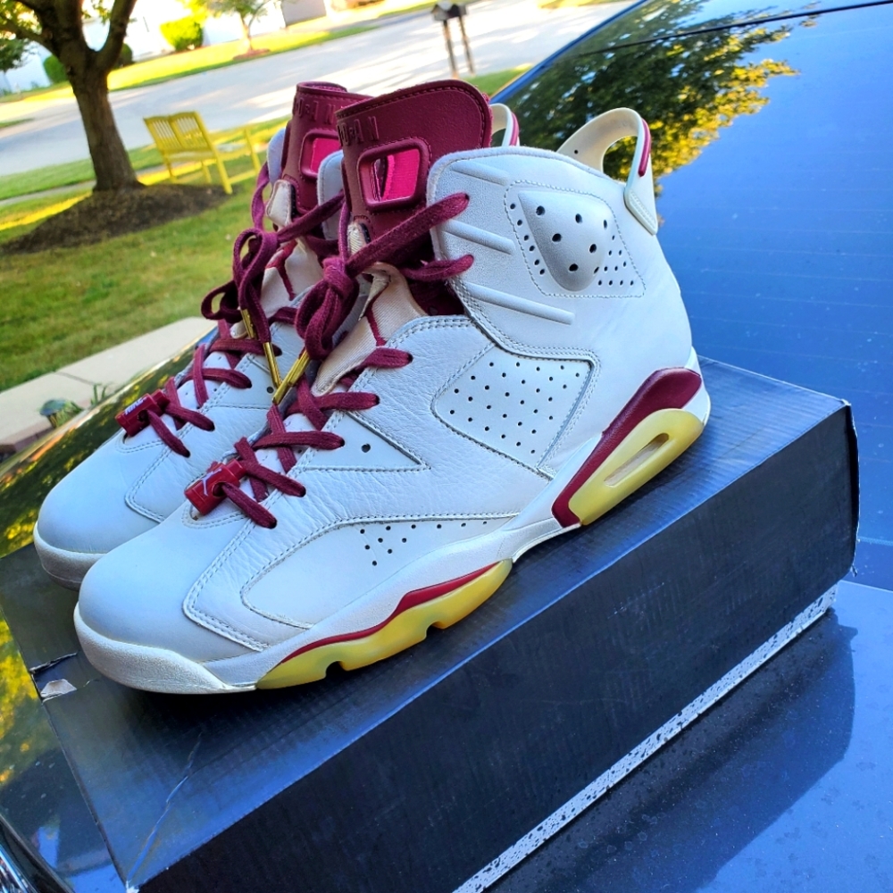 Retro 6 Maroon (2014) sz 11.5